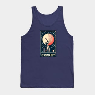 Cricket Player Tank Top